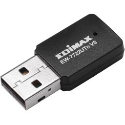 Безжичен мини адаптер EDIMAX EW-7722UTN V3, USB, Realtek, 2.4Ghz, 802.11n/g/b