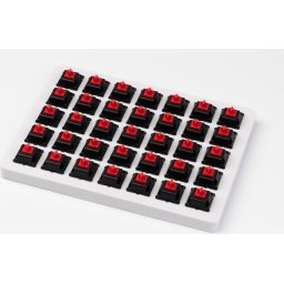 Суичове за механична клавиатура Keychron Cherry MX, Red, Switch Set 35 броя
