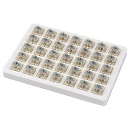 Суичове за механична клавиатура Keychron Cherry MX Silver RGB Switch Set 35 броя
