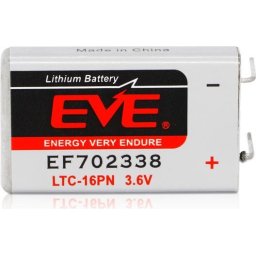 Литиево тионилхлоридна батерия LTC-16PN industrial 3,6V 1600mAh EVE BATTERY