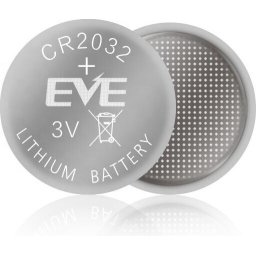 Бутонна батерия литиева CR 2032 1pc bulk 3V EVE BATTERY