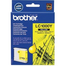 BROTHER LC-1000 ink cartridge yellow standard capacity 400 pages 1-pack