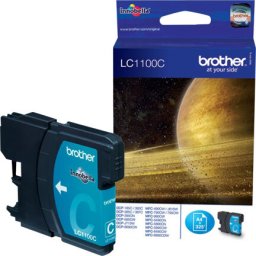 BROTHER LC-1100 ink cartridge cyan standard capacity 5.5ml 325 pages 1-pack