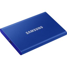 Преносим външен SSD диск Samsung T7 2TB, Indigo Blue