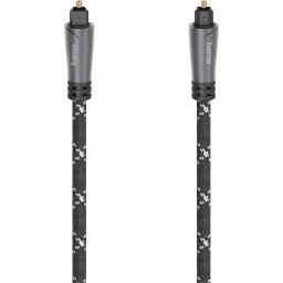 Оптичен аудио кабел HAMA ODT plug (Toslink), метал, 3 м