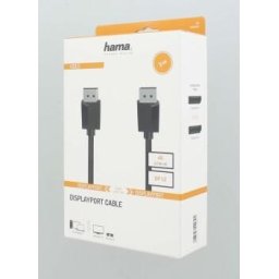 Кабел HAMA 200697, DisplayPort 1.2 мъжко - DisplayPort 1.2 мъжко, 3 m, Ultra-HD 4K, Двойно-екраниран
