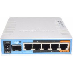 Безжичен Access Point MikroTik hAP AC RB962UiGS-5HacT2HnT, 5x 10/100/1000, USB 2.0