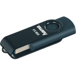 USB памет HAMA Rotate, 32GB, 70 MB/s, Петролно синьо