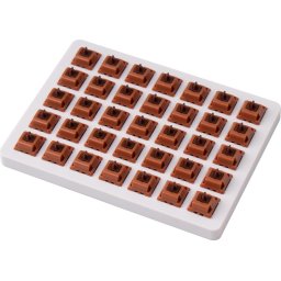 Суичове за механична клавиатура Keychron Gateron Cap Golden Brown Switch Set 35 броя