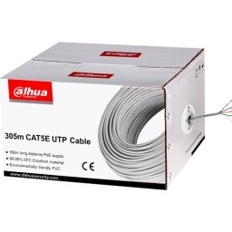 Кабел UTP Cat. 5e 305m, Dahua PFM920I-5EUN, White - цена за 1м.