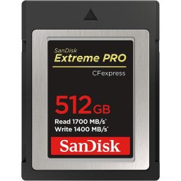 SANDISK Extreme PRO CF Express Card Type B 512GB