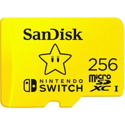 Карта памет SanDisk for Nintendo Switch, microSDXC 256GB