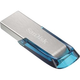 Флаш памет SanDisk Ultra Flair 128GB, синя