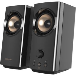 Тонколони безжични Creative T60, 2.0, 30W, Bluetooth, Черен