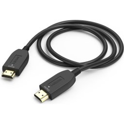 Оптичен активен кабел HAMA Optical, HDMI мъжко - HDMI мъжко, Ethernet, 8K, 3м, Позл.конектори, Черен