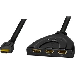 Switch HDMI 3x-1x bidirect,4K/30Hz,HD0040,LogiLink
