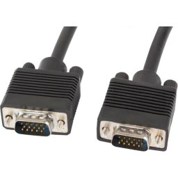 Кабел Lanberg VGA M/M cable 1.8m dual-shielded, 2x ferrite, black