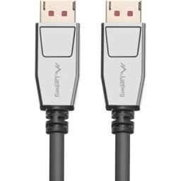 Кабел Lanberg display port M/M 20pin V1.4 1.8m 8K 60Hz, Black
