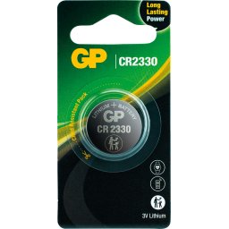 Литиева бутонна батерия GP CR-2330 3V 1 бр. в блистер /цена за 1 бр./