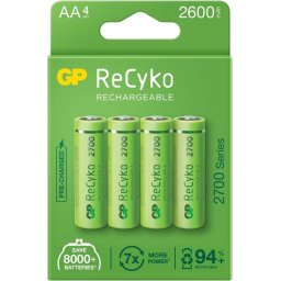 Акумулаторна Батерия GP R6 AA 2600mAh NiMH 4 бр.