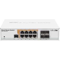 Суич MikroTik CRS112-8P-4S-IN - 8x Gigabit Ethernet ports PoE