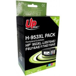 Мастилница UPRINT HP 953XL, Комплект, OfficeJet Pro 8210/8710/7720, (Bk+C+Y+M)