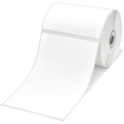Консуматив Brother BDE-1J152102-102 White Paper Label Roll, 350 labels per roll, 102x152 mm (Order Multiples of 8)
