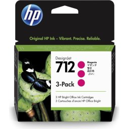 Консуматив HP 712 Magenta Ink Cartridge 3-Pack