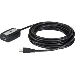 Удължителен кабел ATEN UE350A, USB-A мъжко - USB-A женско , 5 м, USB 3.0, Черен