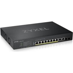 ZyXEL XS1930-12HP - 10-портов 10GbE суич + 2xSFP порта, управляем PoE