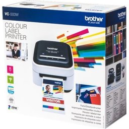 Етикетен принтер Brother VC-500W Label Printer