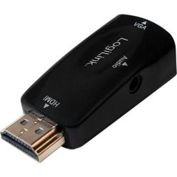 LogiLink Adapter HDMI M - VGA F + 3.5mm, 1080p