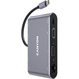 Canyon DS-14 - 8 in 1 USB-C hub