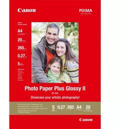 Хартия Canon Plus Glossy II PP-201, A4, 20 sheets