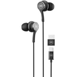Слушалки с микрофон MAXELL XC1, USB-C, Черни