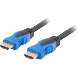 Кабел Lanberg HDMI M/M V2.0 cable 4K 15m CU, black