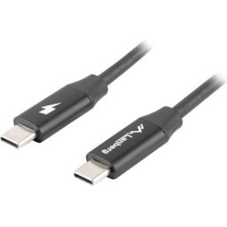 Кабел Lanberg USB-C M/M 2.0 cable 1.8m Quick Charge 4.0, black