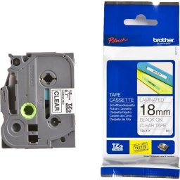 Консуматив Brother TZe-141 Tape Black on Clear, Laminated, 18mm, 8m - Eco