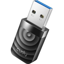 Безжичен нано адаптер Cudy WU1300S, USB 3.0, 2.4/5 Ghz, Вградена антена 2dBi