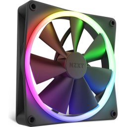 Вентилатор NZXT F140 RGB Черен