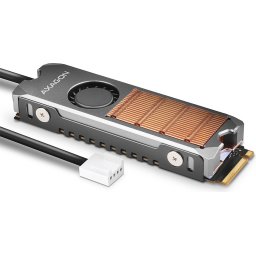 AXAGON CLR-M2FAN - Copper heatsink with fan for M.2 SSD disks 2280