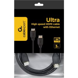 Кабел GEMBIRD Ultra High speed HDMI cable with Ethernet, 8K select series, 3 m