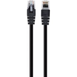 Мрежов кабел GEMBIRD RJ45 CAT5e UTP Patch cord, black, 2 m