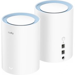 Безжичен рутер Cudy M1200 2, AC1200 Dual Band, 2.4/5 GHz, 300 - 867 Mbps, 2 броя