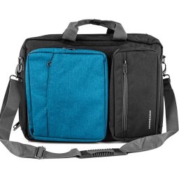 Modecom Reno Notebook Bag/Backpack 15.6", Bk/Blue