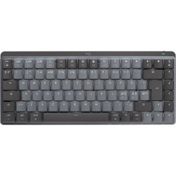 LOGITECH MX Mechanical Mini for Mac Minimalist Wireless Illuminated Keyboard - SPACE GREY - US INT'L - 2.4GHZ/BT - N/A - EMEA -