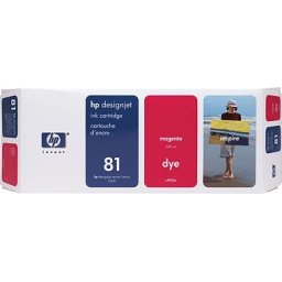 Консуматив HP 81 680-ml Magenta Dye Ink Cartridge