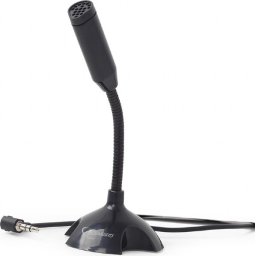 Микрофон GEMBIRD MIC-DU-02 USB, черен