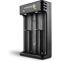 Зарядно устройство за LiIon батерии 3,7v CR18650,CR123,14500 2 гнездa USB micro LC-200 EverActive