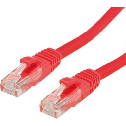 Patch cable UTP Cat. 6 5m, Red 21.99.1061